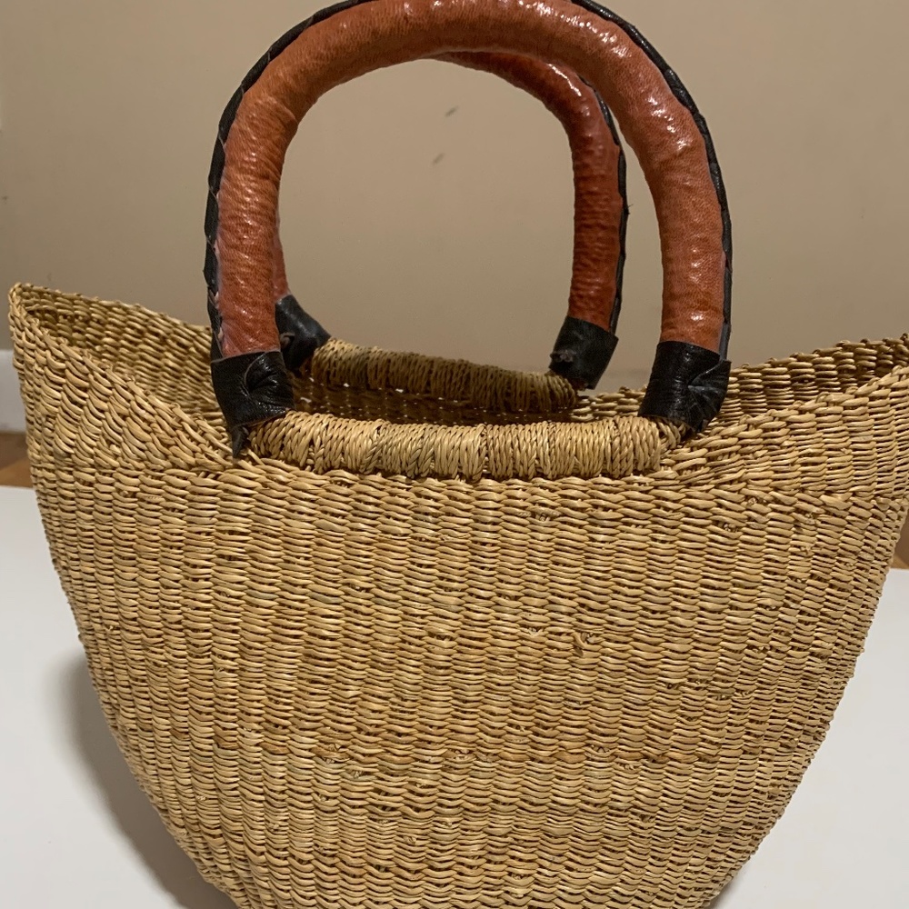 Rattan bag, Straw bag, Spa bag, Saloon Bag, Boho bag